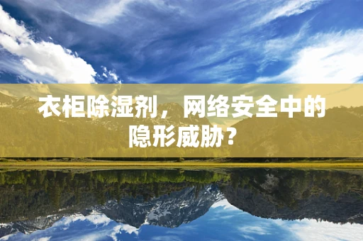 衣柜除湿剂，网络安全中的隐形威胁？
