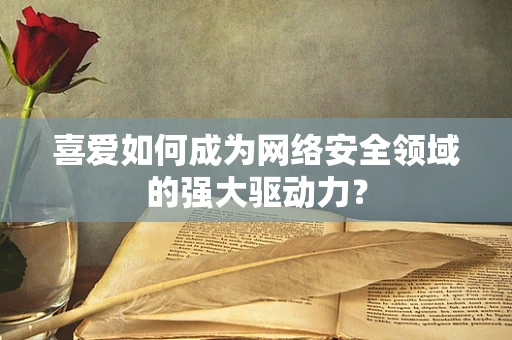 喜爱如何成为网络安全领域的强大驱动力？