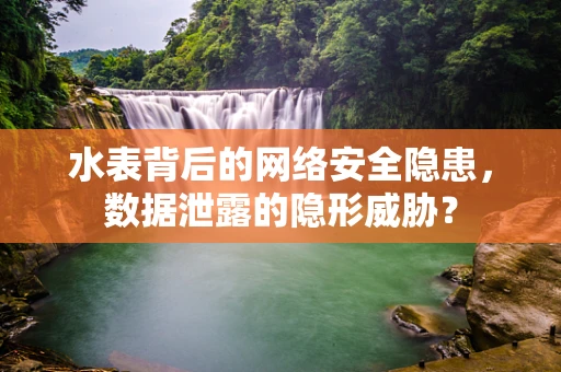 水表背后的网络安全隐患，数据泄露的隐形威胁？
