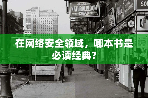 在网络安全领域，哪本书是必读经典？