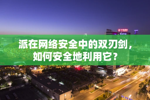 派在网络安全中的双刃剑，如何安全地利用它？
