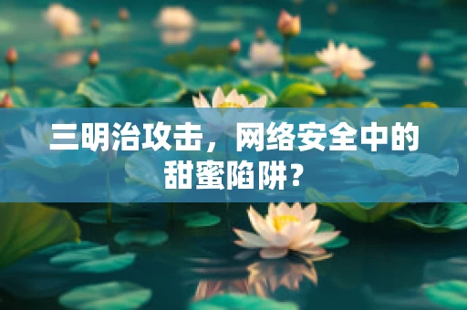 三明治攻击，网络安全中的甜蜜陷阱？