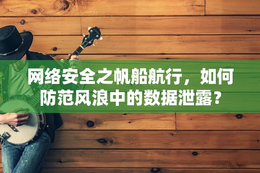 网络安全之帆船航行，如何防范风浪中的数据泄露？