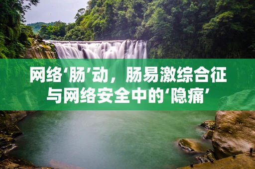 网络‘肠’动，肠易激综合征与网络安全中的‘隐痛’