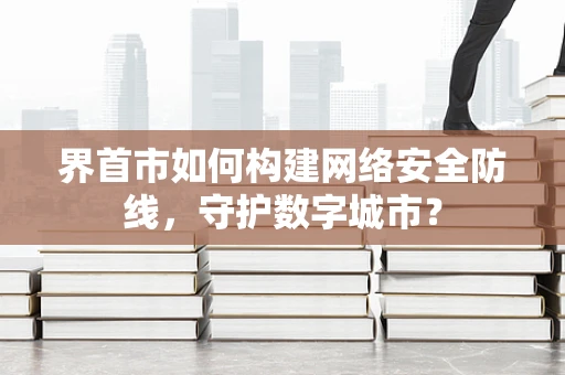 界首市如何构建网络安全防线，守护数字城市？