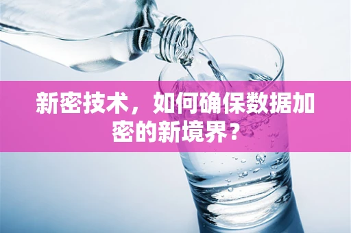 新密技术，如何确保数据加密的新境界？