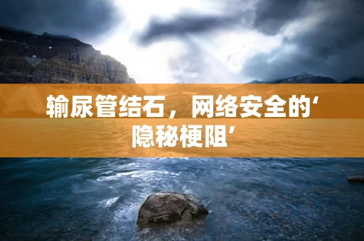 输尿管结石，网络安全的‘隐秘梗阻’