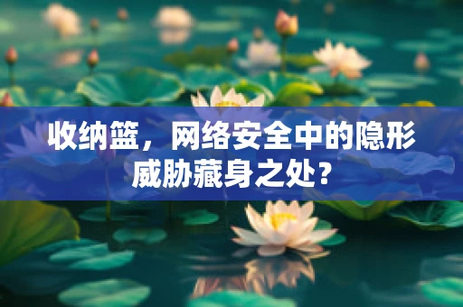 收纳篮，网络安全中的隐形威胁藏身之处？