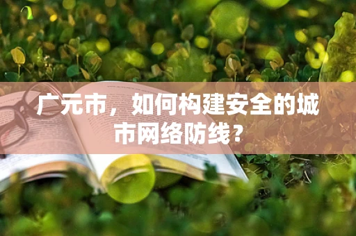 广元市，如何构建安全的城市网络防线？