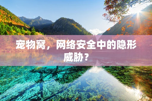 宠物窝，网络安全中的隐形威胁？