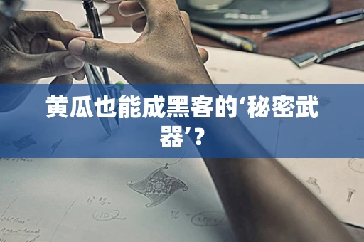 黄瓜也能成黑客的‘秘密武器’？