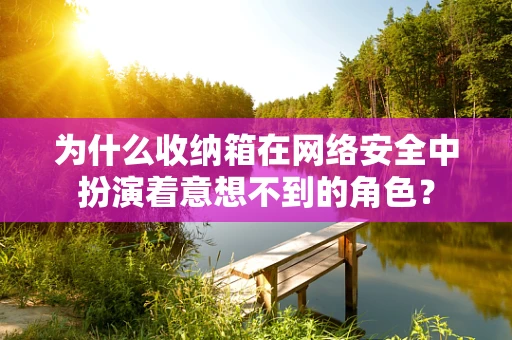 为什么收纳箱在网络安全中扮演着意想不到的角色？
