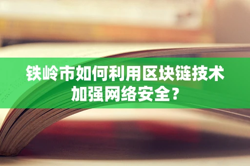 铁岭市如何利用区块链技术加强网络安全？