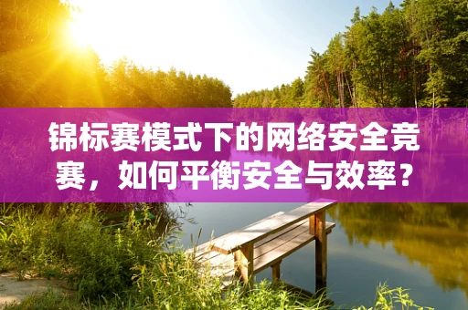 锦标赛模式下的网络安全竞赛，如何平衡安全与效率？