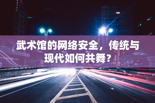 武术馆的网络安全，传统与现代如何共舞？