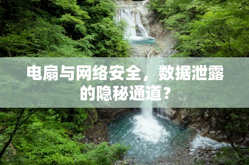 电扇与网络安全，数据泄露的隐秘通道？