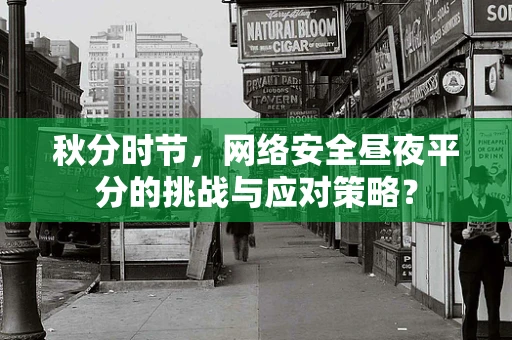 秋分时节，网络安全昼夜平分的挑战与应对策略？