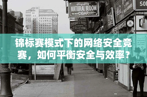 锦标赛模式下的网络安全竞赛，如何平衡安全与效率？