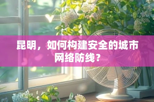 昆明，如何构建安全的城市网络防线？