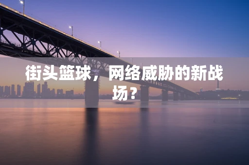 街头篮球，网络威胁的新战场？