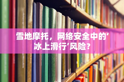 雪地摩托，网络安全中的‘冰上滑行’风险？