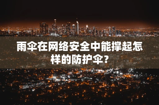 雨伞在网络安全中能撑起怎样的防护伞？