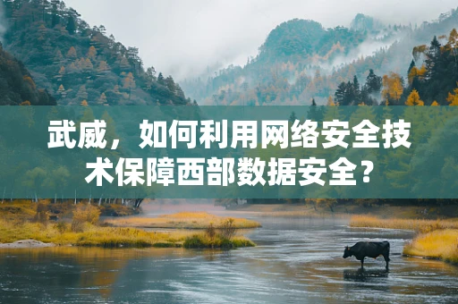 武威，如何利用网络安全技术保障西部数据安全？