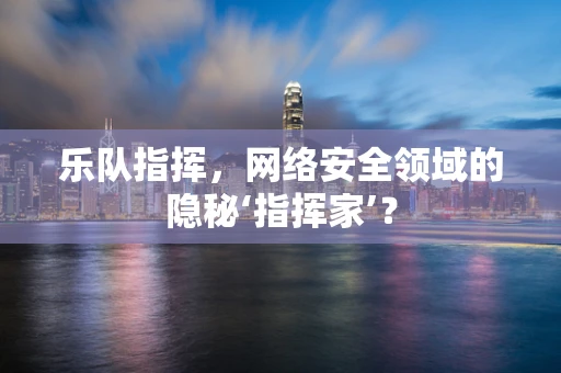 乐队指挥，网络安全领域的隐秘‘指挥家’？
