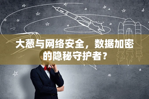 大葱与网络安全，数据加密的隐秘守护者？
