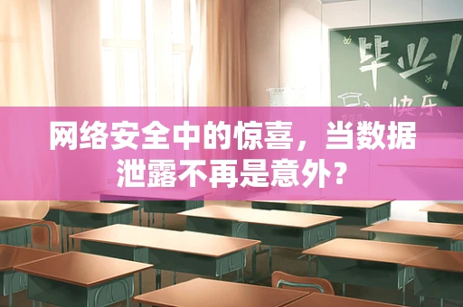 网络安全中的惊喜，当数据泄露不再是意外？
