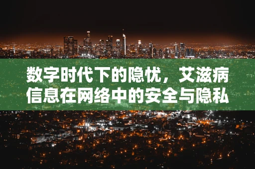 数字时代下的隐忧，艾滋病信息在网络中的安全与隐私保护