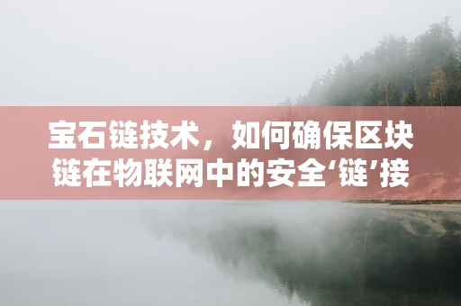 宝石链技术，如何确保区块链在物联网中的安全‘链’接？