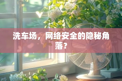 洗车场，网络安全的隐秘角落？