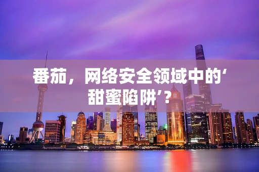 番茄，网络安全领域中的‘甜蜜陷阱’？