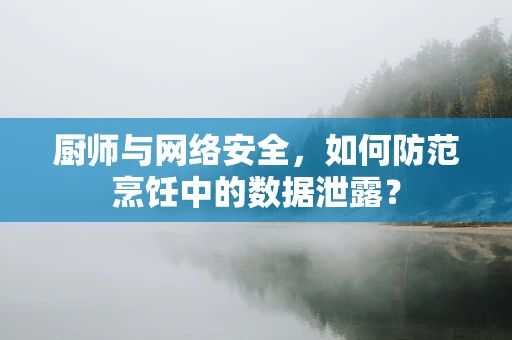 厨师与网络安全，如何防范烹饪中的数据泄露？