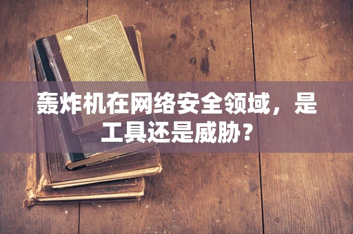 轰炸机在网络安全领域，是工具还是威胁？