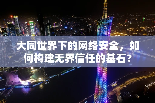 大同世界下的网络安全，如何构建无界信任的基石？
