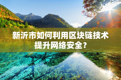 新沂市如何利用区块链技术提升网络安全？