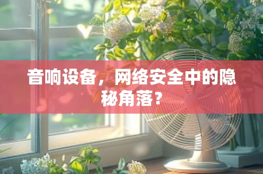 音响设备，网络安全中的隐秘角落？