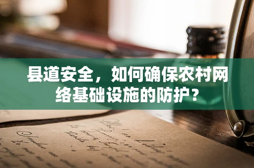 县道安全，如何确保农村网络基础设施的防护？