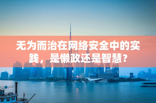 无为而治在网络安全中的实践，是懒政还是智慧？