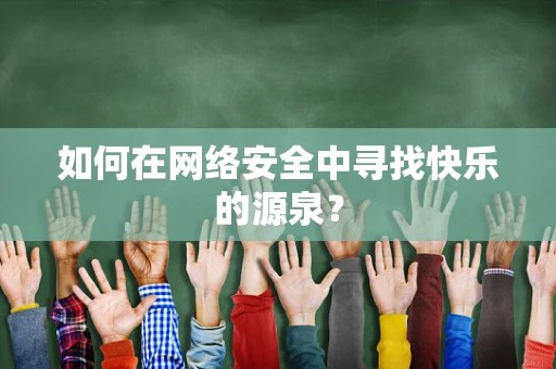 如何在网络安全中寻找快乐的源泉？