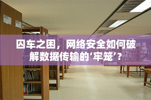 囚车之困，网络安全如何破解数据传输的‘牢笼’？
