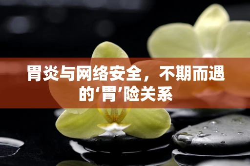 胃炎与网络安全，不期而遇的‘胃’险关系