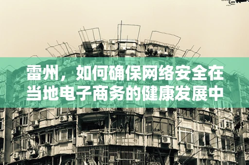 雷州，如何确保网络安全在当地电子商务的健康发展中扮演关键角色？