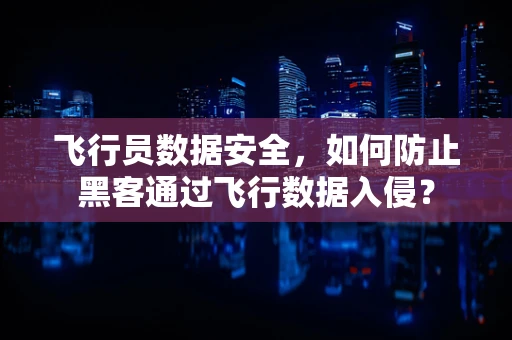 飞行员数据安全，如何防止黑客通过飞行数据入侵？