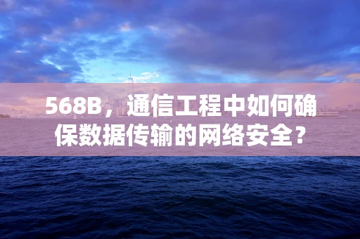 568B，通信工程中如何确保数据传输的网络安全？
