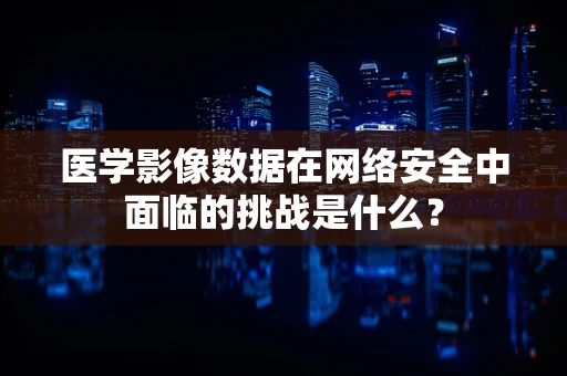 医学影像数据在网络安全中面临的挑战是什么？