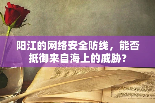 阳江的网络安全防线，能否抵御来自海上的威胁？