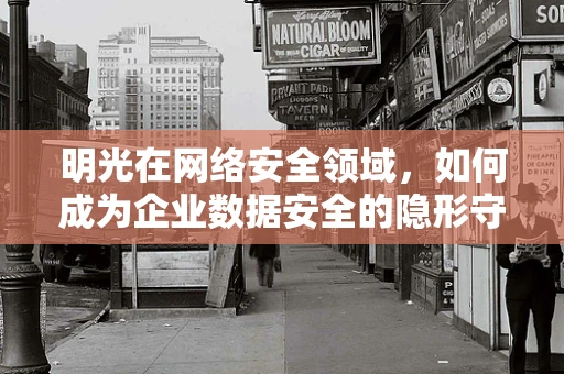 明光在网络安全领域，如何成为企业数据安全的隐形守护者？